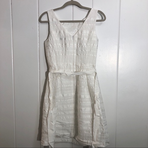Trina Turk White Textured Dress - Picture 3 of 5